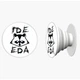 Попсокет (Popsockets) держатель для смартфона Энот Где еда (8754-2052-WT) Белый - изображение 4