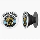 Попсокет (Popsockets) держатель для смартфона Иисус спас вечеринку (8754-2006-BK) Черный - изображение 4