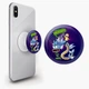 Попсокет (Popsockets) держатель для смартфона Рик и Морты (8754-2083-WT) Белый - изображение 1