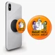 Попсокет (Popsockets) держатель для смартфона Бендер Футурама (8754-2036-BK) Черный - изображение 1