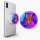 Попсокет (Popsockets) тримач для смартфона Обличчя Джеррі (8754-2047-WT) Білий - зображення 1