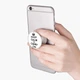 Попсокет (Popsockets) держатель для смартфона Keep Calm (8754-2009-WT) Белый - изображение 2
