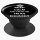 Попсокет (Popsockets) держатель для смартфона Keep Calm (8754-2008-BK) Черный - изображение 3