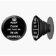 Попсокет (Popsockets) держатель для смартфона Keep Calm (8754-2008-BK) Черный - изображение 4