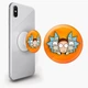 Попсокет (Popsockets) держатель для смартфона Рик и Морты (8754-2068-WT) Белый - изображение 1