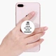 Попсокет (Popsockets) держатель для смартфона Keep Calm (8754-2008-WT) Белый - изображение 6