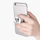 Попсокет (Popsockets) держатель для смартфона Турклуб Ленивец (8754-2063-WT) Белый - изображение 2