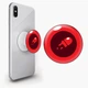 Попсокет (Popsockets) держатель для смартфона Маска(Mask) (8754-1976-WT) Белый - изображение 2