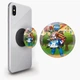 Попсокет (Popsockets) держатель для смартфона Робокар Полы (Robocar Poli) (8754-1619-BK) Черный - изображение 2