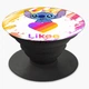 Попсокет (Popsockets) держатель для смартфона Стич Лайки (Stitch Likee) (8754-1596-BK) Черный - изображение 5