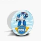Попсокет (Popsockets) тримач для смартфона Робокар Полі (Robocar Poli) (8754-1620-WT) Білий - зображення 10