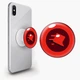 Попсокет (Popsockets) держатель для смартфона Маска(Mask) (8754-1978-WT) Белый - изображение 1