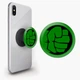 Попсокет (Popsockets) держатель для смартфона Халк Марвелл (Hulk Marvel) (8754-1448-BK) Черный - изображение 2