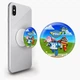 Попсокет (Popsockets) держатель для смартфона Робокар Полы (Robocar Poli) (8754-1618-WT) Белый - изображение 1