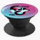 Попсокет (Popsockets) держатель для смартфона Тик Ток (Tik Tok Girl) (8754-1647-BK) Черный - изображение 5
