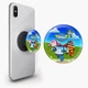 Попсокет (Popsockets) держатель для смартфона Робокар Полы (Robocar Poli) (8754-1618-BK) Черный - изображение 1