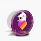 Попсокет (Popsockets) держатель для смартфона Лайки Котик (Likee Cat) (8754-1595-WT) Белый - изображение 9