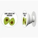 Попсокет (Popsockets) держатель для смартфона Авокадо (8754-1795-WT) Белый - изображение 8