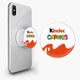 Попсокет (Popsockets) держатель для смартфона Kinder Surprise (8754-1637-WT) Белый - изображение 1