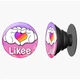 Попсокет (Popsockets) держатель для смартфона Likee (8754-1711-BK) Черный - изображение 7