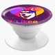 Попсокет (Popsockets) держатель для смартфона Лайки Лайка (Likee) (8754-1598-WT) Белый - изображение 5
