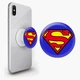 Попсокет (Popsockets) держатель для смартфона Супермэн ДС (Superman DC) (8754-1443-WT) Белый - изображение 2