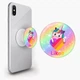 Попсокет (Popsockets) держатель для смартфона Лайки Единорог (Likee Unicorn) (8754-1597-WT) Белый - изображение 1