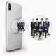 Попсокет (Popsockets) тримач для смартфона БТС (BTS) (8754-1098-WT) Білий - зображення 1