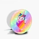 Попсокет (Popsockets) держатель для смартфона Лайки Единорог (Likee Unicorn) (8754-1597-WT) Белый - изображение 10