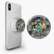 Попсокет (Popsockets) держатель для смартфона Майнкрафт (Minecraft) (8754-1175-WT) Белый - изображение 1