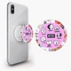 Попсокет (Popsockets) тримач для смартфона БТС (BTS) (8754-1099-WT) Білий - зображення 1