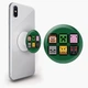 Попсокет (Popsockets) держатель для смартфона Майнкрафт (Minecraft) (8754-1173-WT) Белый - изображение 1
