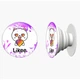 Попсокет (Popsockets) держатель для смартфона Лайк Котик (Likee Cat) (8754-1036-WT) Белый - изображение 7