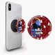 Попсокет (Popsockets) тримач для смартфона Санта Майк Бравл Старс (Santa Mike Brawl Stars) (8754-1001-BK) Чорний - зображення 2