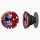 Попсокет (Popsockets) тримач для смартфона Санта Майк Бравл Старс (Santa Mike Brawl Stars) (8754-1001-BK) Чорний - зображення 8
