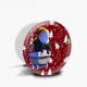 Попсокет (Popsockets) держатель для смартфона Санта Майк Браул Старс (Santa Mike Brawl Stars) (8754-1001-WT) Белый - изображение 9