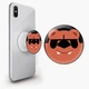 Попсокет (Popsockets) держатель для смартфона Маска(Mask) (8754-1973-WT) Белый - изображение 1