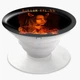 Попсокет (Popsockets) держатель для смартфона Билли Айлыш (Billie Eilish) (8754-1602-WT) Белый - изображение 5