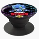 Попсокет (Popsockets) тримач для смартфона Леон Вовк Перевертень Бравл Старс (Leon Wolf Werewolf Brawl Stars) (8754-1014-BK) Чорний - зображення 6