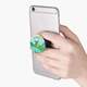 Попсокет (Popsockets) держатель для смартфона Финн и Джейк пес (Finn & Jake the dog) (8754-1579-BK) Черный - изображение 4
