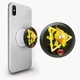 Попсокет (Popsockets) держатель для смартфона Ворон Феникс Браул Старс (Crow Phoenix Brawl Stars) (8754-1060-WT) Белый - изображение 2