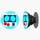 Попсокет (Popsockets) держатель для смартфона Маска(Mask) (8754-1979-BK) Черный - изображение 7