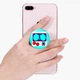 Попсокет (Popsockets) держатель для смартфона Маска(Mask) (8754-1979-BK) Черный - изображение 11
