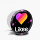 Попсокет (Popsockets) держатель для смартфона Лайк (Likee) (8754-1055-WT) Белый - изображение 9