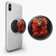 Попсокет (Popsockets) тримач для смартфона Біллі Айліш (8754-1214-BK) Чорний - зображення 2