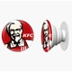 Попсокет (Popsockets) держатель для смартфона кфц (8754-1376-WT) Белый - изображение 8