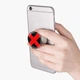 Попсокет (Popsockets) держатель для смартфона Красный Крестик (8754-1407-WT) Белый - изображение 3