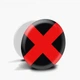 Попсокет (Popsockets) держатель для смартфона Красный Крестик (8754-1407-WT) Белый - изображение 10
