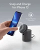 Бездротове зарядне пристрій Anker PowerWave Mag-Go 2-in-1 Dock (Black) (6764575) - зображення 3