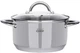 Каструля Bravo Chef нержавіюча сталь 20 см 3,6 л з кришкою (680241) - зображення 1